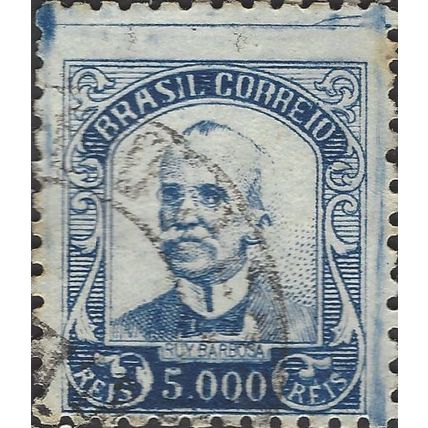 BRAZIL, Rui Barbosa, blue 1936, 5000reis, #3