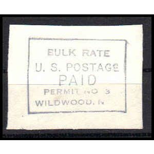 Used Revenue Permit Wildwood, NJ. E0871