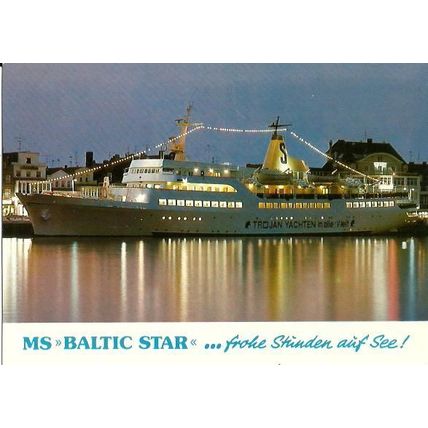 Seetouristik MV BALTIC STAR Company Postcard (1122)