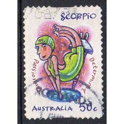 Australia 2007 Signs of the Zodiac - Scorpio 50c s/a Used