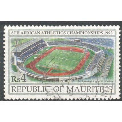 Mauritius stamps 1992 - Rs4 - 8th African Athletica Championships