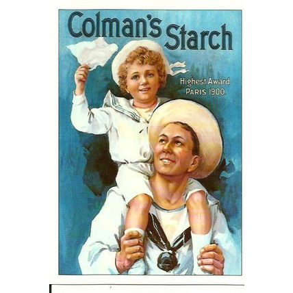 Advertising COLMAN'S STARCH Postcard (Robert Opie ROCH 6)