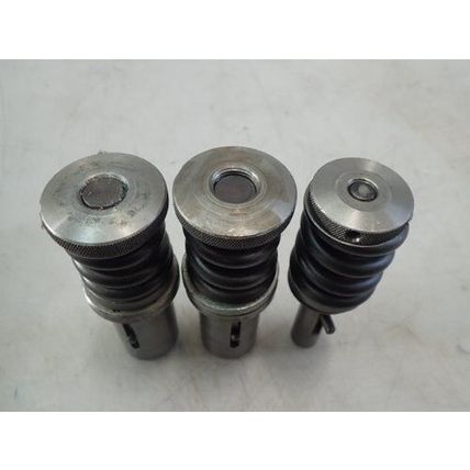 Lot 3 STRIPPIT THIN TURRET PUNCHES, OVAL .160x.5, .344x1.046, .1875x1.125,BD