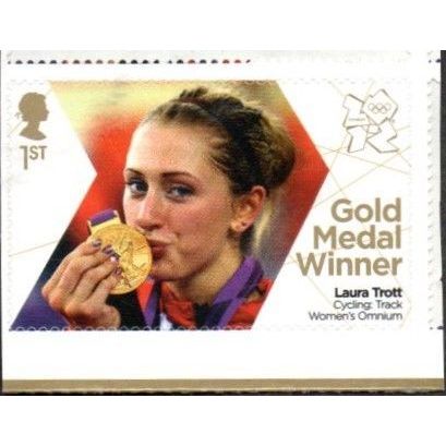 2012 Olympic Gold Medal WInners 1st Val. Cycling. Laura Trott. UMMint/NH.