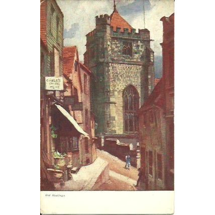 Sussex OLD HASTINGS Tuck Art Postcard (698)
