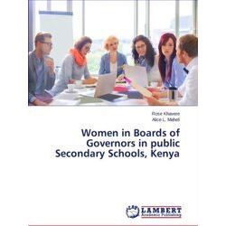 Women in Boards of Governors in public Secondary Schools, Kenya