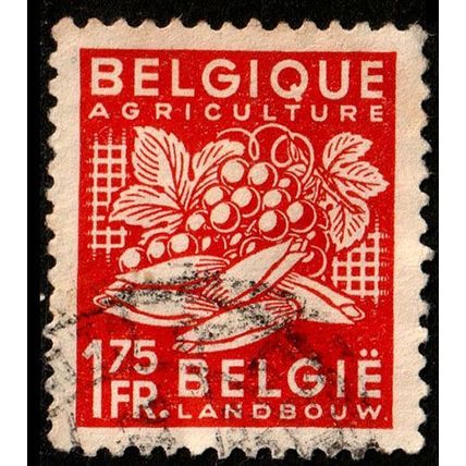Belgium 1948 National Industry 1.75F Used Stamp Agriculture