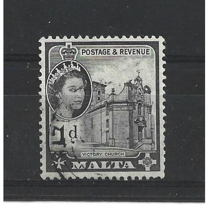 Malta.SG268 1d Victory Church.Fine Used.Apr25i