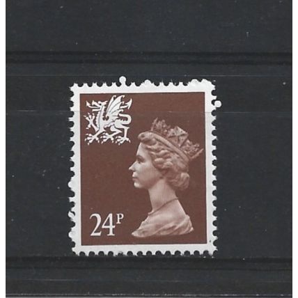 Wales.W60 24p Chestnut.Unmounted Mint.Aug25