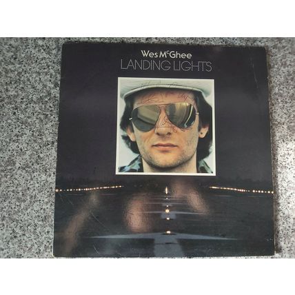 Wes Mcghee ‎– Landing Lights (TRP 843) 1983 (LP) - SIGNED SLEEVE