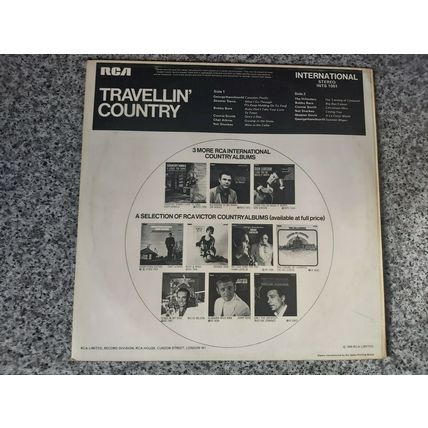 Various ‎– Travellin' Country (INTS 1051) 1969 (LP)