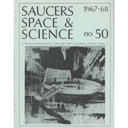 Saucers, Space & Science newsletters- all 65 issues 1950s ufo mag PDF downloads