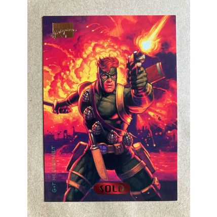 Marvel Masterpieces 1994 Base trading Card # 114 Solo (B) Fleer