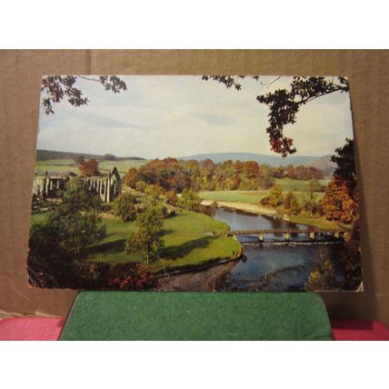 BOLTON ABBEY, WHARFEDALE, YORKSHIRE.. unused postcard by J Arthur Dixon =