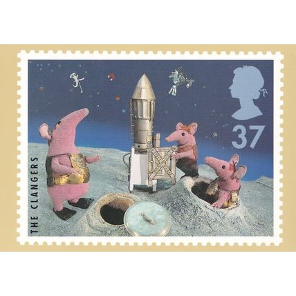 The Clangers BBC Childrens TV Show Limited Edition Postcard