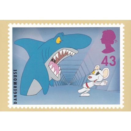 Dangermouse TV Show Limited Edition Postcard
