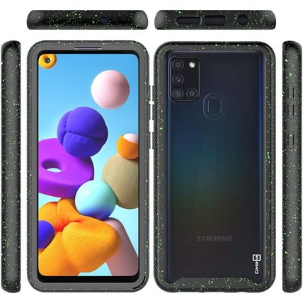 CoverON Samsung Galaxy A21s Case-SPOTTED GREEN-NEW-FAST SHIPPING