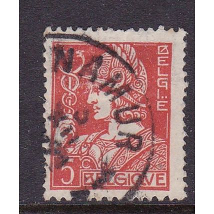BELGIUM 1932 MERCURY 5c USED SG603 #1