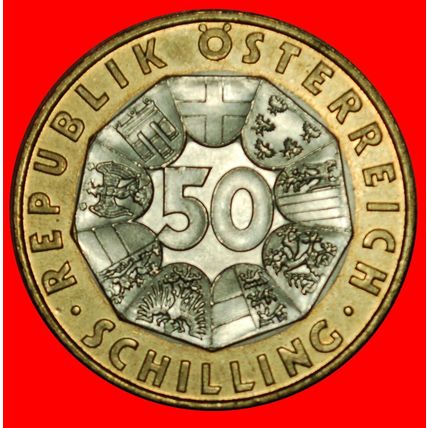 Ⰶ HENRY I (994-1018): AUSTRIA ★ 50 SHILLINGS 996-1996 UNC★LOW START★NO RESERVE