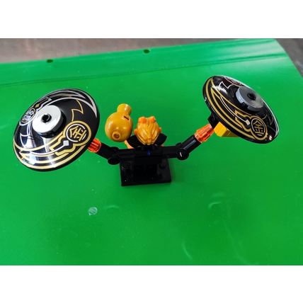 Lego Minifigure Gold Horn Demon (Jin) 80015 Monkie Kid Minifigure