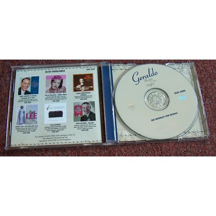 GERALDO : BLUES IN THE NIGHT : cd album