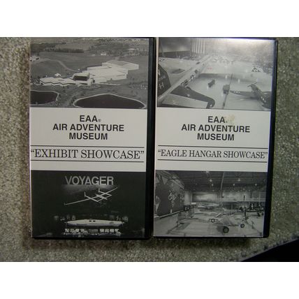 EAA Air Adventure Museum VHS cassette tapes (2)