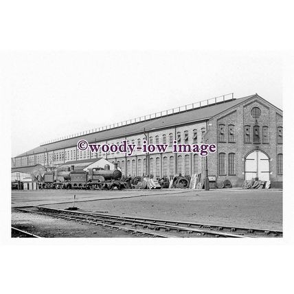 pu1474 - Doncaster Works , Crimpsall Repair Shop - print 6x4