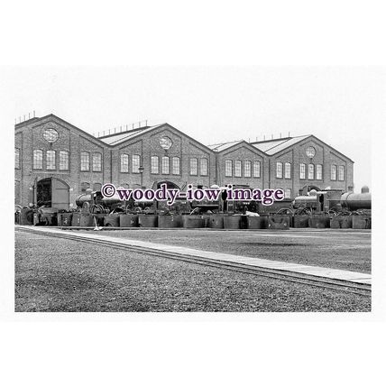 pu1473 - Doncaster Works , Crimpsall Repair Shop - print 6x4