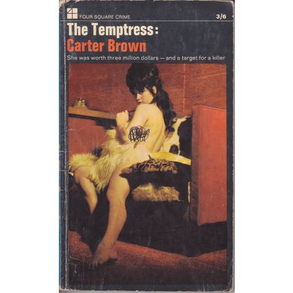 1967 CARTER BROWN Paperback Book THE TEMPTRESS - Crime - £4.99 POSTFREE UK