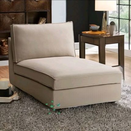 Ikea Kivik Chaise Longue Cover, Dansbo Beige 402.111.90 Cover Only