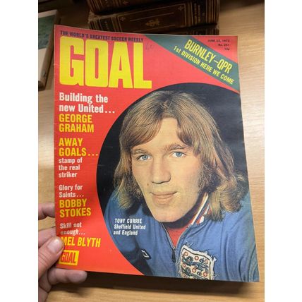GOAL MAGAZINE #251 23 JUNE 1973 UK FOOTBALL MAGAZINE - GEORGE GRAHAM (LL)