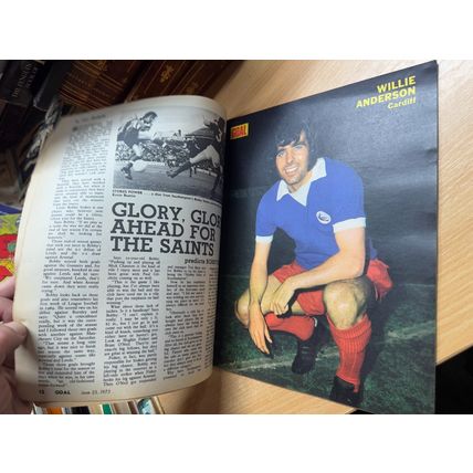 GOAL MAGAZINE #251 23 JUNE 1973 UK FOOTBALL MAGAZINE - GEORGE GRAHAM (LL)