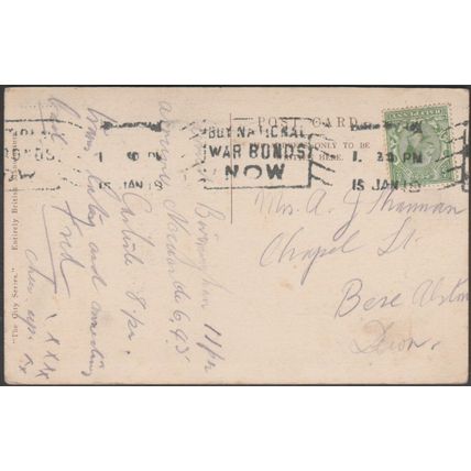 Birmingham University, Warwickshire, 1918 - City Series Postcard