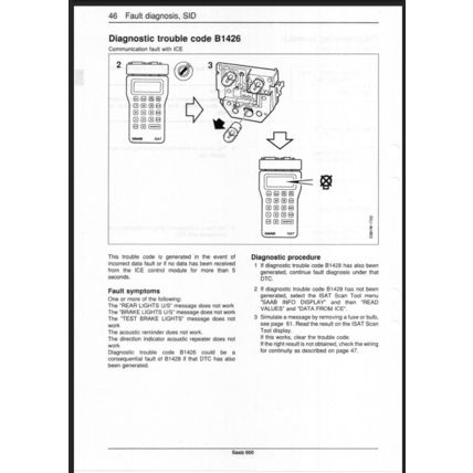 Saab 900 Electrical System SID Workshop Manual 1994 199424217 PDF