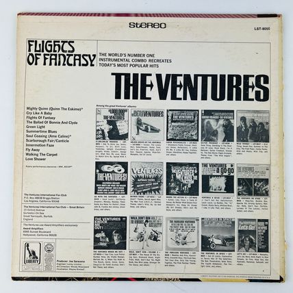 The Ventures – Flights Of Fantasy Vinyl LP Record Album LST-8055