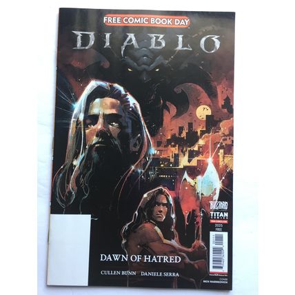 2025 Titan Comics FCBD Blizzard Diablo Dawn of Hatred Comic Book