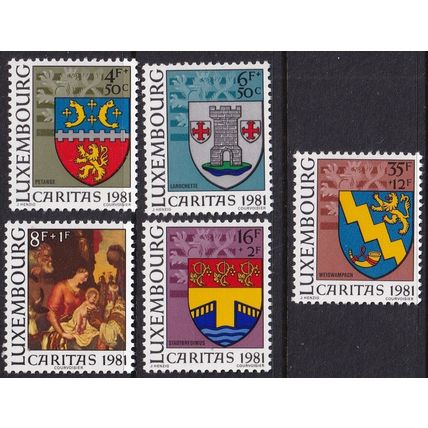 Luxembourg 1981 SG 1076-80 UMM (D-099 (19))