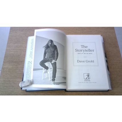 THE STORYTELLER: TALES OF LIFE AND MUSIC by David Grohl (Hardback) 2021