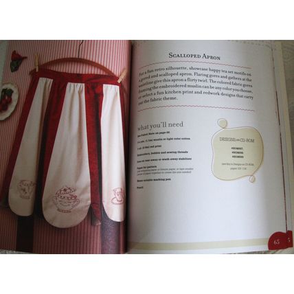 Redwork from The Workbasket - Rebbecca Kemp Brent