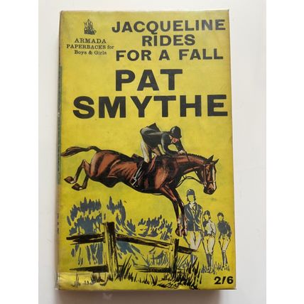 JACQUELINE RIDES FOR A FALL (UK PAPERBACK, 1962)