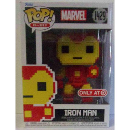 FUNKO / POP ' MARVEL ' 8- BIT IRON MAN figure (2024)