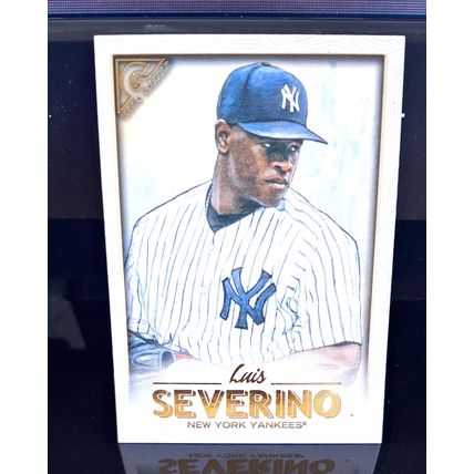 LUIS SEVERINO 2018 TOPPS GALLERY BASEBALL CARD #46
