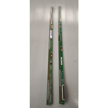 Grundig 43VOE73 Buffer board set. HV430QUB-F70. 47_6003856 + 47_6003857