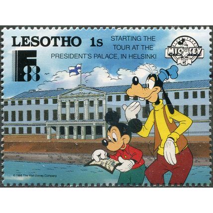 Lesotho. 1988. President?s Palace in Helsinki (MNH **) Stamp