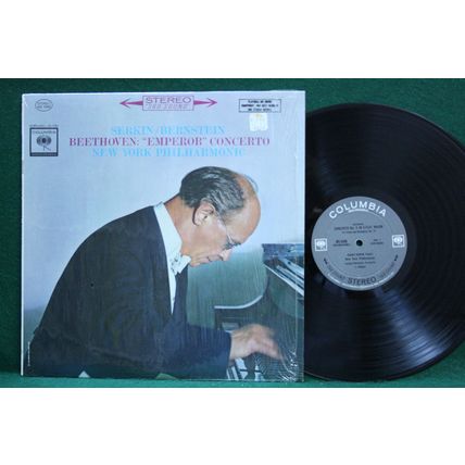 Rudolf Serkin/Leonard Bernstein - Beethoven: Emperor Concerto - MS 6366 - EX