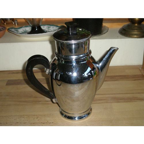 Vintage French Baumlin ETS Coffee Pot With Filter