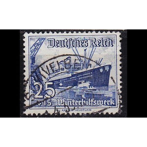 GERMANY REICH [1937] MiNr 0658 ( O/used ) Schiffe