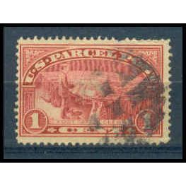 Used Q1 1c Post Office Just Clears WA1564