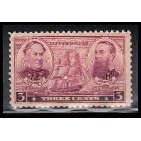 792 3c Farragut-Porter Fine MNH O0582