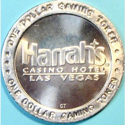 Harrahs. $1 Casino Token. Las Vegas, NV. R85.